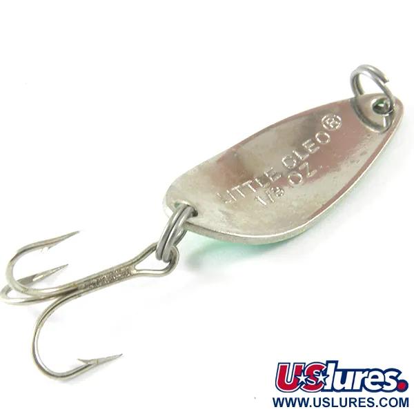 Blizgė Acme Little Cleo, Geltona/Žalia/Niklis, 4g, svyruojanti, #3482