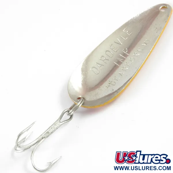 Blizgė Eppinger Dardevle Imp, Oranžinė/Raudona/Nikelis, 11g, JAV, #3502