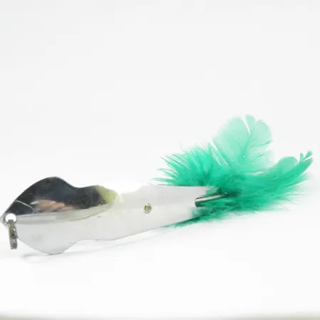 Tony Accetta Pet Spoon 15 Blizgė, Nikelis, 14g, Su apsauga, #3511