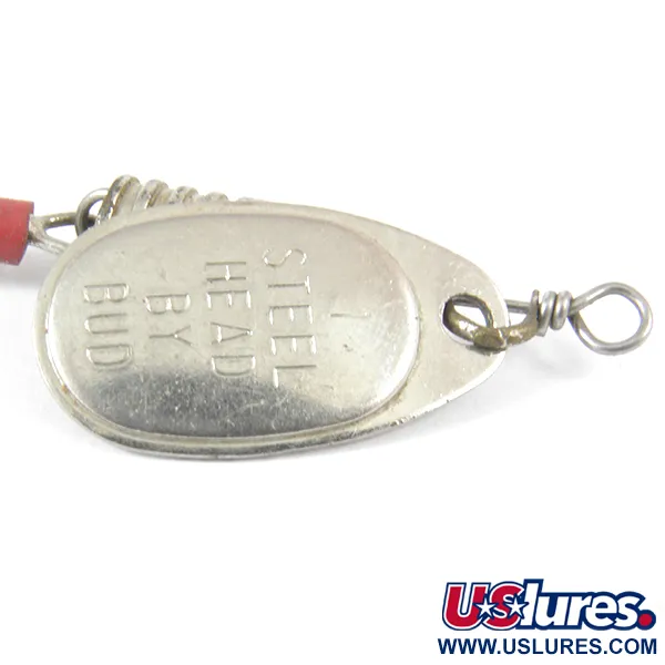 Yakima Bait Steel Head 1 by Bud Suktukė, Nikelis, 3g, rumbuotas korpusas, #3561