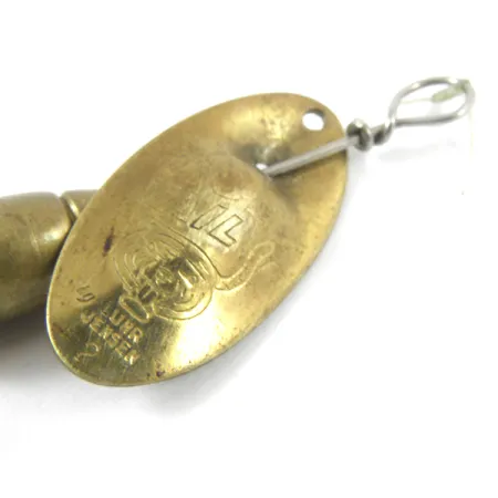 Luhr Jensen Tiger Tail Sukrė, Bronza, 3,6g, Puoštas kabliukas, #3562