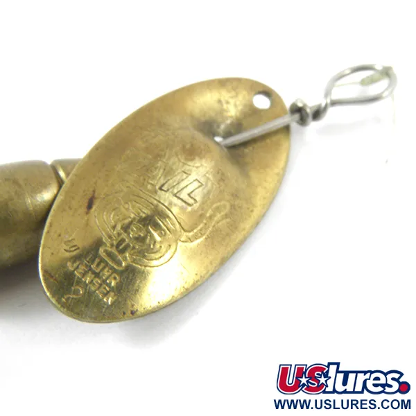 Luhr Jensen Tiger Tail Sukrė, Bronza, 3,6g, Puoštas kabliukas, #3562