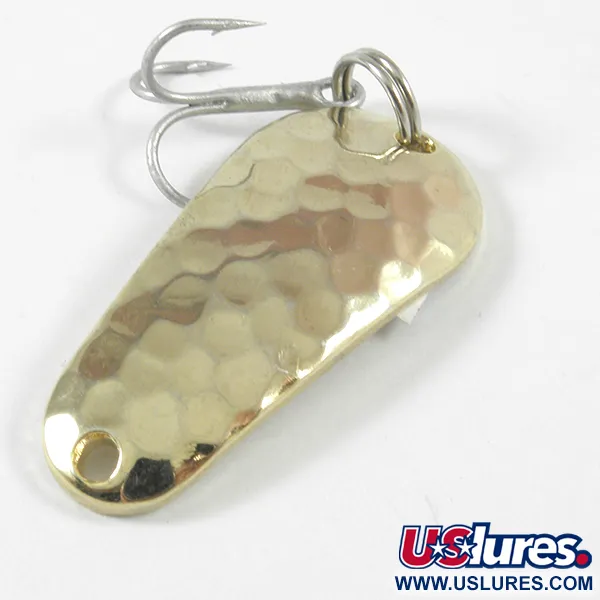 Acme Wob-L-Rite Blizgė, Kalstytas auksas, 7g, Vintage, #3578