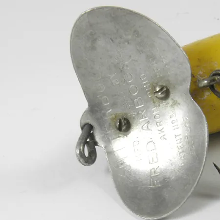 Fred Arbogast Jitterbug Jointed Masalas, Ešerys, 10g, Nariuotinas, #3590