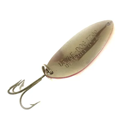 Eppinger Dardevle Devle Dog 7700 Blizgė, Raudona/Balta, 14g, #3608