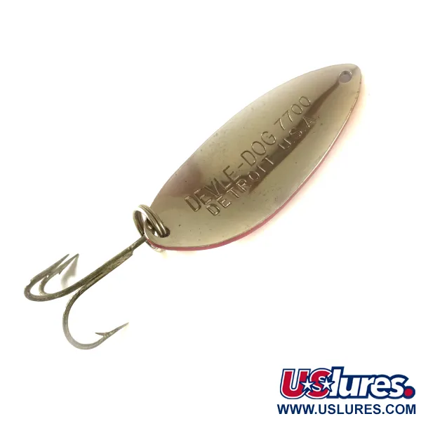 Eppinger Dardevle Devle Dog 7700 Blizgė, Raudona/Balta, 14g, #3608