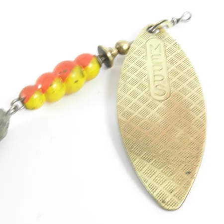 Mepps Aglia Long Mino Sukrė, Žalvaris, 30g, Gluosnio Lapas, #3621