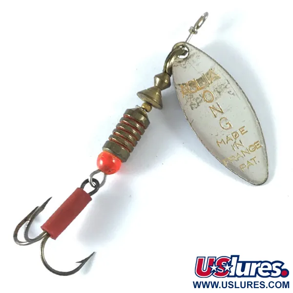 Mepps Aglia Long 2 Sukriukė, Nikelis / Mėlyna, 7.4g, Ilgas lapelis, #3653