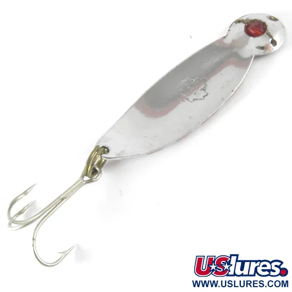 Errico One eye Blizgė, Nikelis / Raudona, 14g, Karoliukas, #3683