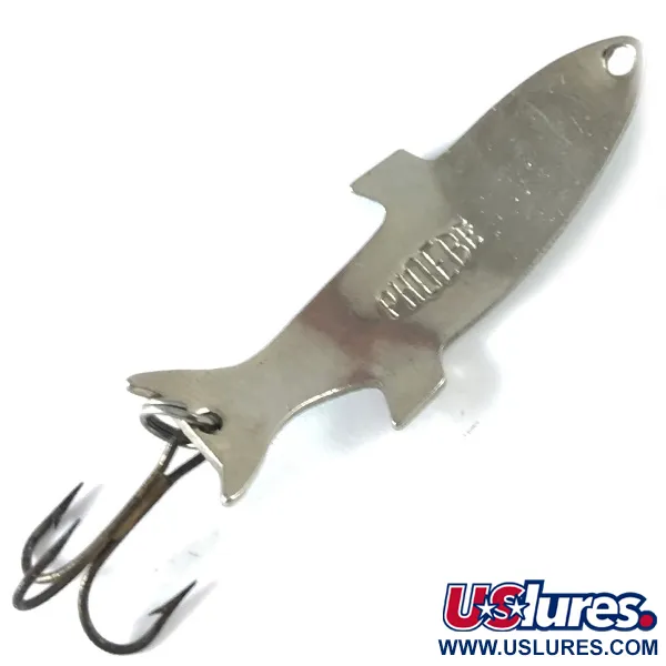 Acme Phoebe Vartiklė, Nikelis / Mėlyna, 5,5g, Žvynų tekstūra, #3687