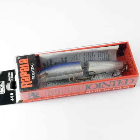 Rapala Jointed J-9B Vobleris, Light Blue, 6g, Balsa, #3699