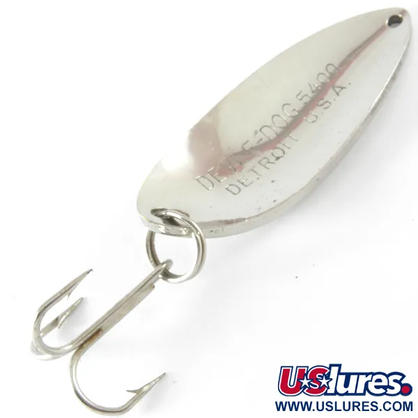 Dardevle Devle Dog 5400 Blizgė, Nikelis, 18g, Detroito antspaudas, #3710