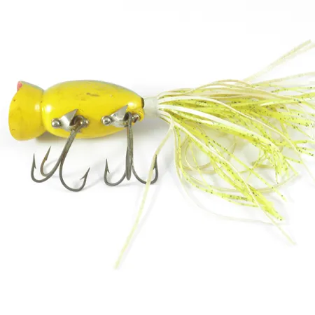 Fred Arbogast Hula Popper, Tiger, 14g, Guminis Sijonėlis, #3721