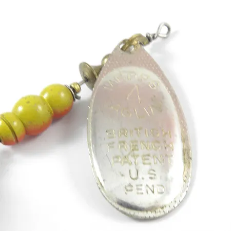 Sukrė Mepps Aglia 4 dressed, Sidabrinė, 10g, Voverės kailis, #3742