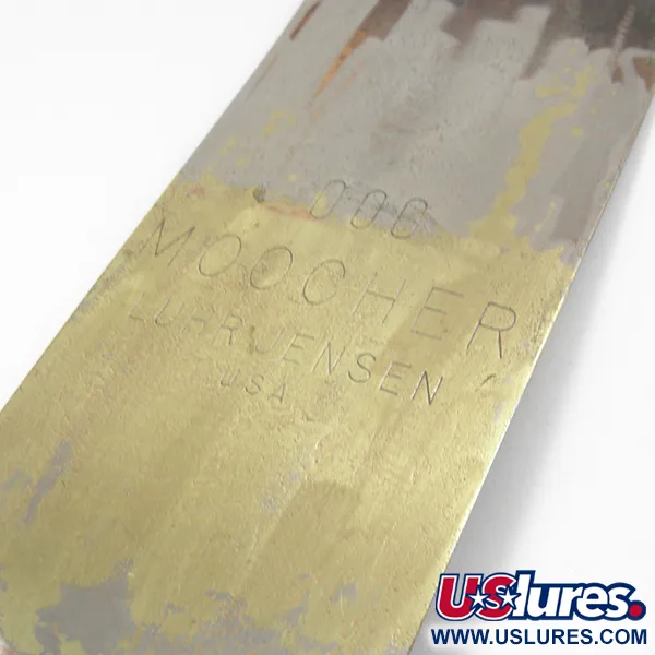 Luhr Jensen Moocher Flasher, Nikelis / Žalvaris, 21g, Velčiavimas, #3748