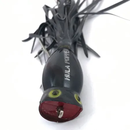 Fred Arbogast Hula Popper Popersas, Juoda / Raudona, 8g, #3788