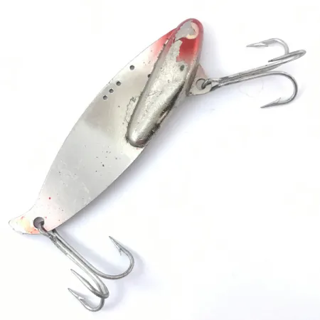 Heddon Sonar 435 Cikada, Nikelis / Raudona, 35g, 3 Skylės, #3794