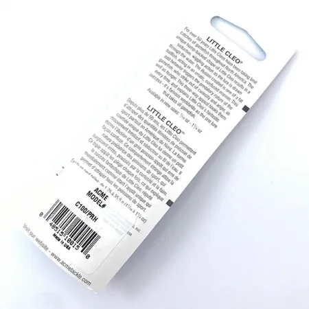 Acme Little Cleo Blizgė, White Pearl / Red, 9.4g, Vinguriuojanti, #3800