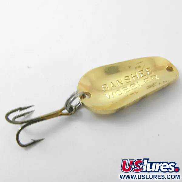 Lucky Strike Banshee wobbler Blizgė, Auksinė / Juoda, 7g, Klasika, #3814