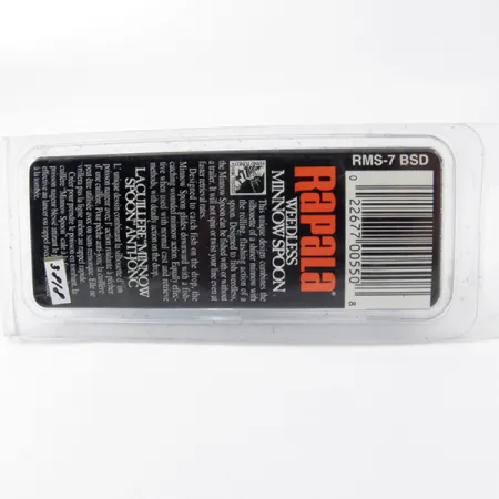 Rapala Weedless Minnow Spoon Vartiklė, Mėlyna/Sidabrinė, 15g, #3818