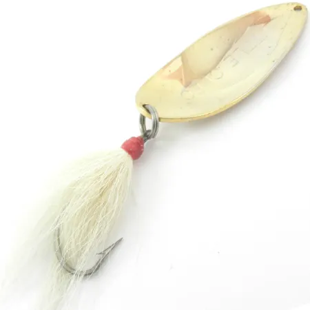 Acme Little Cleo Blizgė, Auksinė, 35g, Plunksnų uodega, #3819