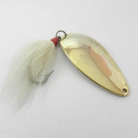 Acme Little Cleo Blizgė, Auksinė, 35g, Plunksnų uodega, #3819