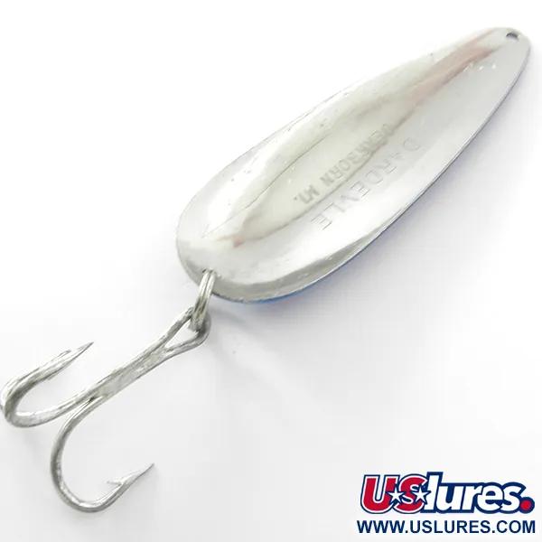 Eppinger Dardevle Blizgė, Muštas nikelis / Mėlyna, 28g, #3823