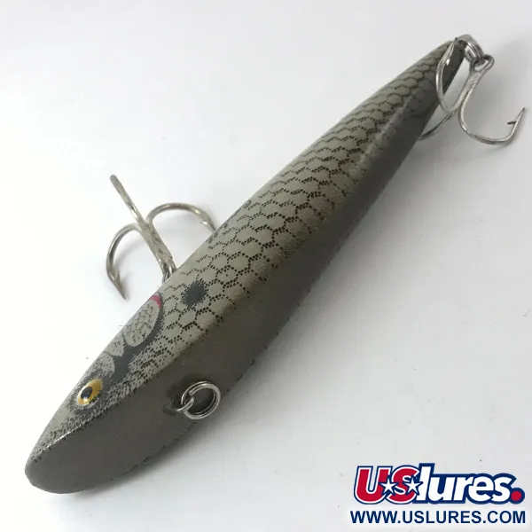 Cotton Cordell Ratt'l Spot Minnow Masalas, Pilkas Perlas, 19g, #3841