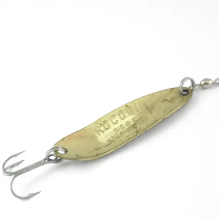 Luhr Jensen Krocodile Die #3 Blizgė, Frog, 10g, Žalvaris, #3866