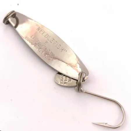 Blizgė Luhr Jensen Needlefish 2, Juoda/Balta/Nikelis, 3g, #3889