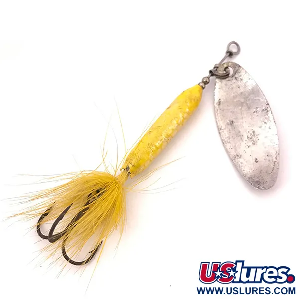 Worden’s Original Rooster Tail 5 Sukriukė, Sidabras/Geltona, 12g, #3908