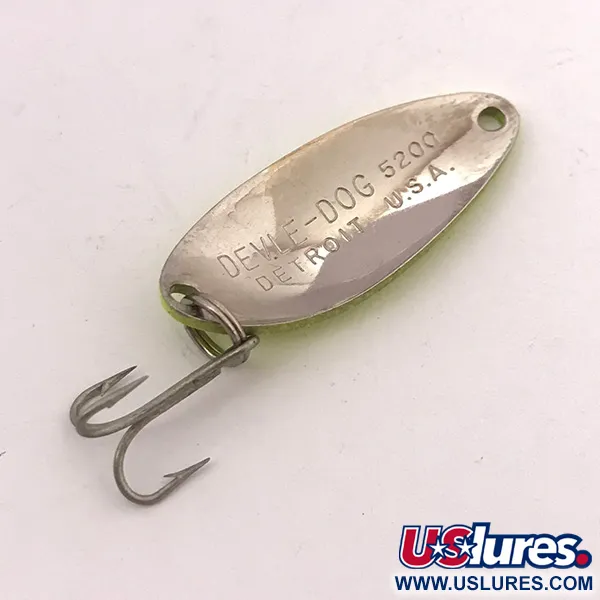 Dardevle Devle Dog 5200 Vartiklė, Geltona Fluo, 7g, UV, #3919