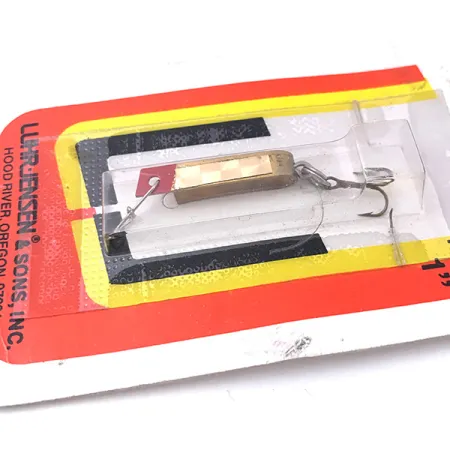 Luhr Jensen Super-Duper 500 Blizgė, Auksinė / Raudona, 1,4g, Vintage, #3932