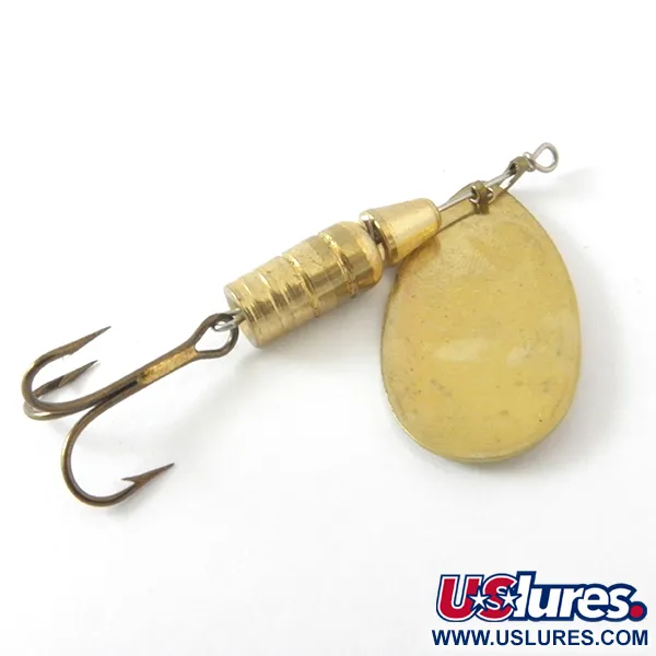 Mepps Aglia 3 Sukriukė, Auksinė, 7g, Vintage 1950s, #3943