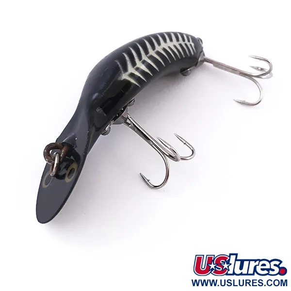 Heddon Tadpolly Vobleris, Juoda, 10g, Giliavandenis, #3963