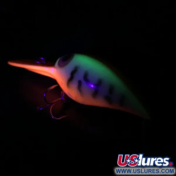 Storm Wiggle Wart UV Vobleris, Orange Tiger UV Glow, 12g, #3964
