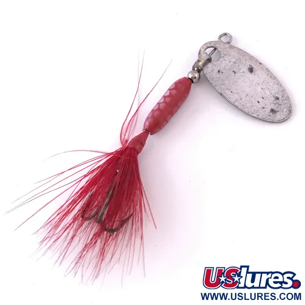 Worden’s Original Rooster Tail 0 Sukrė, Nikelis / Raudona, 1.77g, #3991