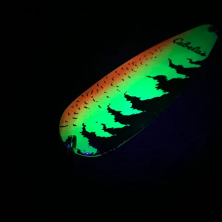 Cabela's UV Blizgė, Fire Tiger, 35g, UV danga, #3996