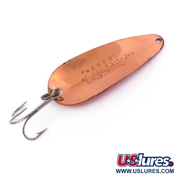 Nebco FlashBait 266 Blizgė, Varis/Raudona UV, 10g, Kalta, #3998