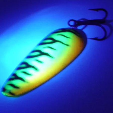 Boss Lures Boss Spoon Blisgė, Fire Tiger, 19g, UV reaguojanti, #4006