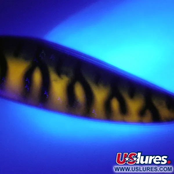 Boss Lures Boss Spoon Blizgė, Golden Tiger UV, 19g, UV, #4070