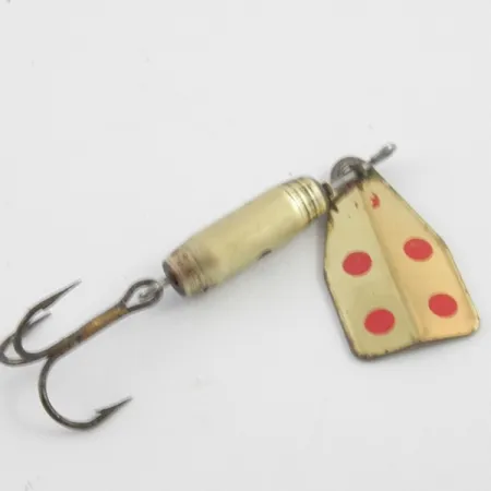 Jake's Lures Jake's Stream-a-Lure Sukriukė, Žalvaris / Raudona, 4.5g, #4082