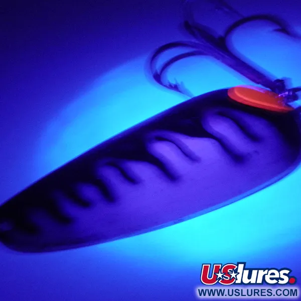 Boss Lures Boss Spoon UV Blizgė, Tiger UV, 19g, UV aktyvi, #4084
