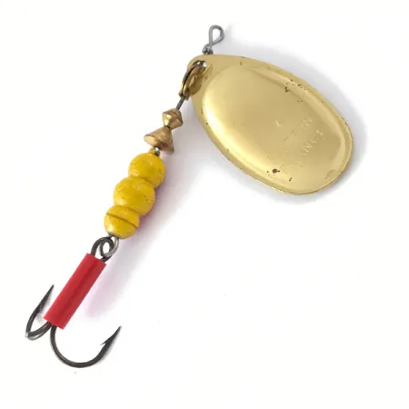 Mepps Aglia 4 Sukre, Auksinė, 9g, Raudonas vamzdelis, #4112