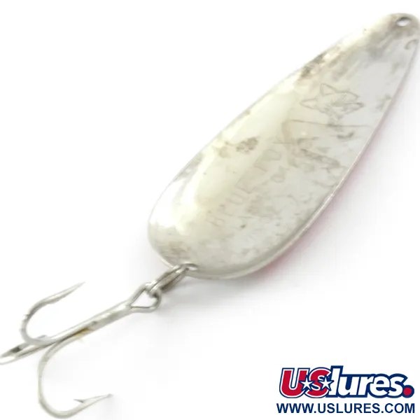 Blue Fox Flash Blinkė, Kaltas Nikelis/Raudona, 21g, Atspindžiai, #4132