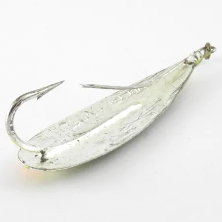 Blizgė Weedless Johnson Silver Minnow, Oranžinė/Žalia/Nikelis, 12g, #4134