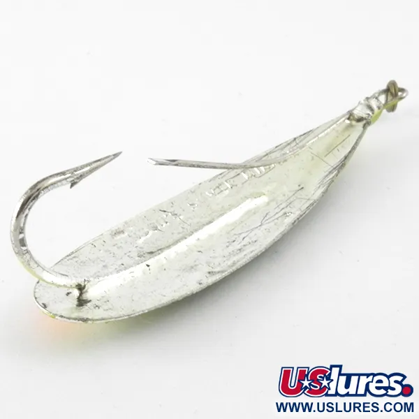 Blizgė Weedless Johnson Silver Minnow, Oranžinė/Žalia/Nikelis, 12g, #4134