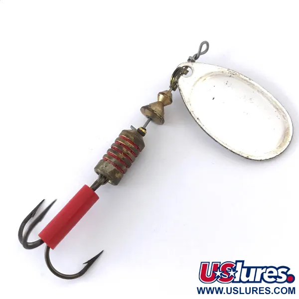 Mepps Aglia 3 Fishing Hot Spot Sukrė, Sidabrinė / Balta, 7g, #4148