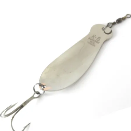 K-B Bait K-B Spoon Blizgė, Nikelis, 50g, JAV, #4150