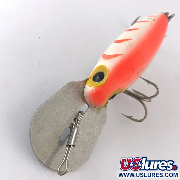 Storm Hot'N'Tot Thin Fin UV Vobleris, Balta/Raudona UV, 12g, JAV, #4163
